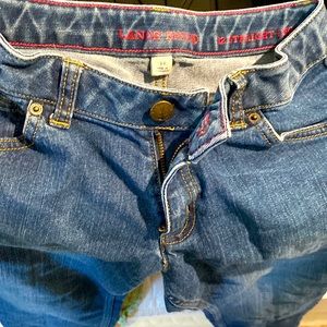 Lands End straight leg jeans